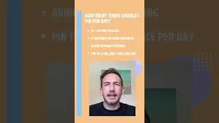 How many Pinterest pins should I pin per day? #shorts #pinterestmarketing #pinterest