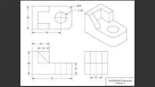 SolidWorks Education Drawing 02 |Asif CADD
