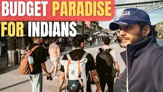 INDIAN VLOGGER in PORTO 🇵🇹 | Europe’s Longest River Market 😱 + Budget Hostel Tour
