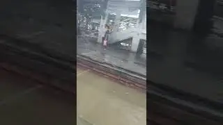 Nalasopara water logging in railway track