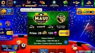 8 Ball Pool - Maui Valley Epic 2B Coins Table Gameplay 😳 #8ballpool