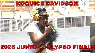 Koquice Davidson My Plight (2nd place winner) 2025 Junior Calypso Finals Trinidad Carnival 2025