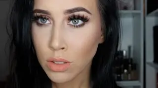 New Kylie Lip Kit -Dirty Peach Tutorial | Full Face | Easy Everyday Routine