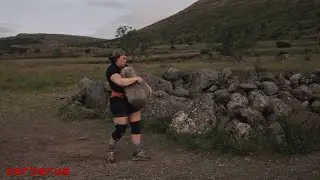 The first and only woman to achieve fullsterkur with the Húsafell stone.