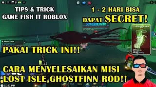 Tips & Tricks for getting the Ghostfinn Rod quickly: Here's the secret spot! | Fish it Roblox