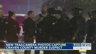 Craven County murder suspect spotted on camera