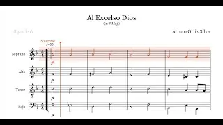 Al Excelso Dios (LLDM): Soprano