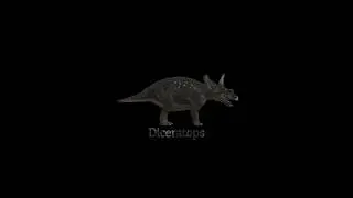 Diceratops Dinosaur Greek for two-horned face also known as Nedoceratops