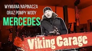 Wymiana napinacza oraz pompy wody Mercedes A Class W168 – samouczek Viking Garage