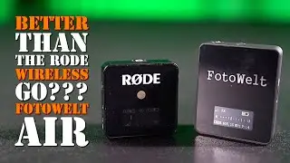 Better Than The Rode Wireless Go??? | FotoWelt Air Professional Wireless Microphone System
