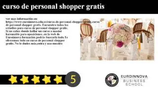 curso de personal shopper gratis