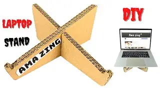 How to Make a Cardboard Laptop Stand | Durable & Budget-Friendly DIY