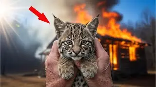 Why I Burned My Cabin Down After Finding This Injured Bobcat...