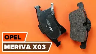 Wie OPEL MERIVA A Bremsbeläge vorne wechseln [AUTODOC TUTORIAL]