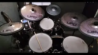 DIY metallic electronic cymbals + choke
