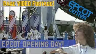 Extremely Rare Retro EPCOT Center Opening Day Video Footage | Nostalgic Walt Disney World Footage
