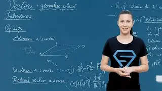 Vectori în geometria plană: noțiuni fundamentale – Clasa a IX-a