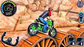 Motocross Bike Racing Simulator - Impossible Tracks Motor Bike Driving - Android GamePlay