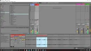 Ableton Live 10 Techno/// Catching some Ideas