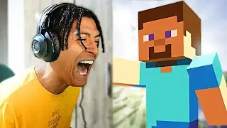 JOGUEI MINECRAFT E OLHA NO QUE DEU...