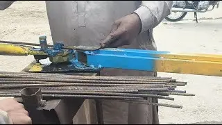 Unbelievable Steel Rebar Bending & Cutting Skills &ndash; Live Stream