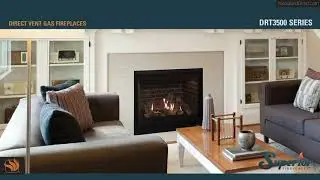 DRT3500 Direct Vent Gas Fireplace by Superior