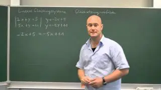 Gleichsetzungsverfahren