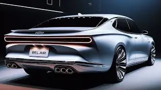 First Look! Unveiling 2025 Chevrolet Bel Air - A Masterpiece of Retro Futuristic Design!