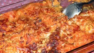 Kyllingelasagne med parmesanost - Opskrift # 96