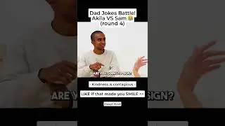 Dad Jokes Alan VS Sam @yeahmadtv Round 4 | Comedy Fiesta Shorts