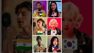 APT -ROS&Eacute; & Bruno Mars || Cover by,ros&eacute;,Aksh,salem,santaru,malaysia,Philip| #shorts #APT #ros&eacute;#kpop