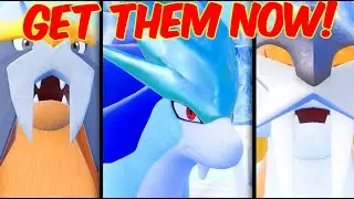 🔥Get FREE Shiny Suicune, Raikou & Entei from HGSS in Cherish Ball✨ for Pok&eacute;mon Scarlet & Violet!🍊🍇