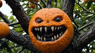 🍊🌲 Unveiling the Rotten Orange Fruit Tree Monster: Hyper-Realistic Adaptations 🌄🔬
