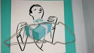 Pre-loved Tiffany&Co infinity necklace 150usd