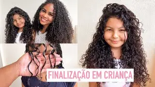 COMO FINALIZAR CABELO CACHEADO DE CRIANÇA