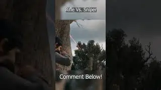 Rifle Vs  Sniper With Sniper Rifle Test