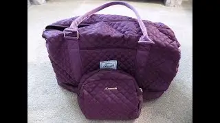 LOVEVOOK Travel Duffle Bag/Purple #Purplelove