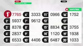 La Matutina - Sorteo N&deg; 8925/ 03-12-25- LOTERIA DE RIO NEGRO-En Vivo