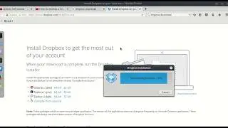 How to Install Dropbox Deb Application in Kali Linux
