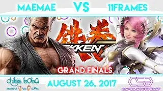 Capga's Tekken 7 Tournament August 26, 2017 Grand Finals MaeMae vs 11Frames