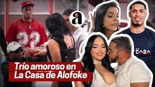 Escándalo de la novia de Luis Polonia con Michael y Bianca en La Casa de Alofoke 2
