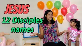 Jesus 12 disciples names | Sunday School | bible learnings for kids
