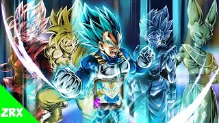NEW PLATINUM EXCLUSIVE VEGETA EQUIPMENT SHOWCASE ON GOD KI TEAM