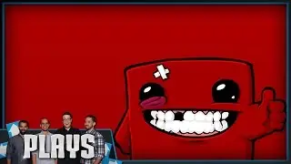 Let's Play Super Meat Boy - Kinda Funny Plays