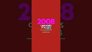 Canciones del a&ntilde;o 2008 💿 #canciones #2008 #musica #recuerdos #music #2000s #2000smusic #top #hits