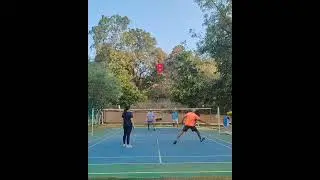 Morning Outdoor Badminton -41| Fitness, Friends & Positive Vibes |County badminton