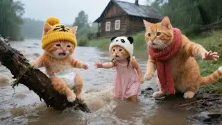 【2Hour】 Compilation  100 Inspiring Stories of Ginger Sister, Baby Kitten, Mama Cat   Cat Dad!🐾❤️