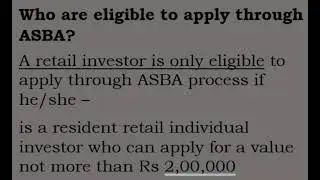What is ASBA in IPO process and BHIM-UPI in IPO process ?