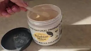 Натуральное средство для удаления пятен от жесткой воды Brighter Shine