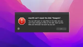 macOS Can&rsquo;t Repair The Disk You Can Still Open Or Copy Files On The Disk